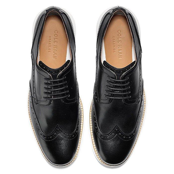 Ralph Lauren Collection White/Black Brogue Leather Oxfords Size 37.5 Ralph  Lauren Collection