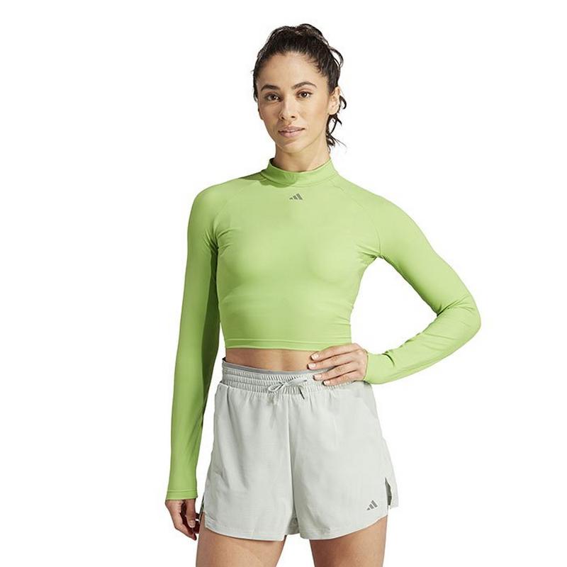 adidas Haut court &agrave; manches longues HIIT HEAT.RDY pour femmes