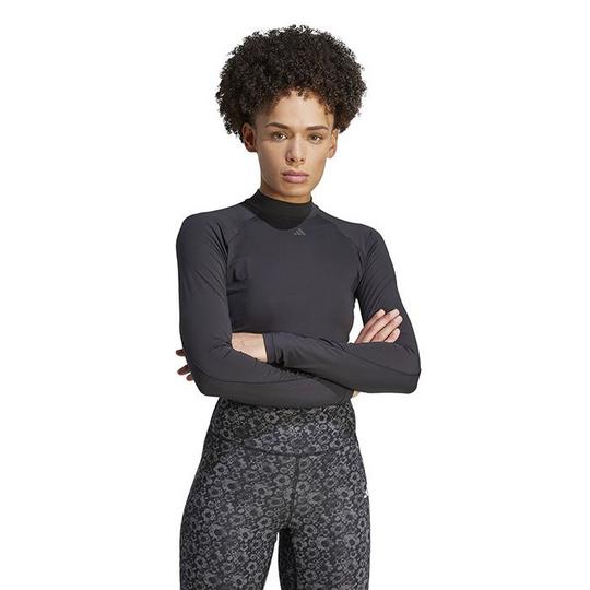 adidas Women s HIIT HEAT RDY Long Sleeve Crop Top