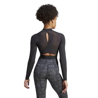 adidas Haut court &agrave; manches longues HIIT HEAT.RDY pour femmes