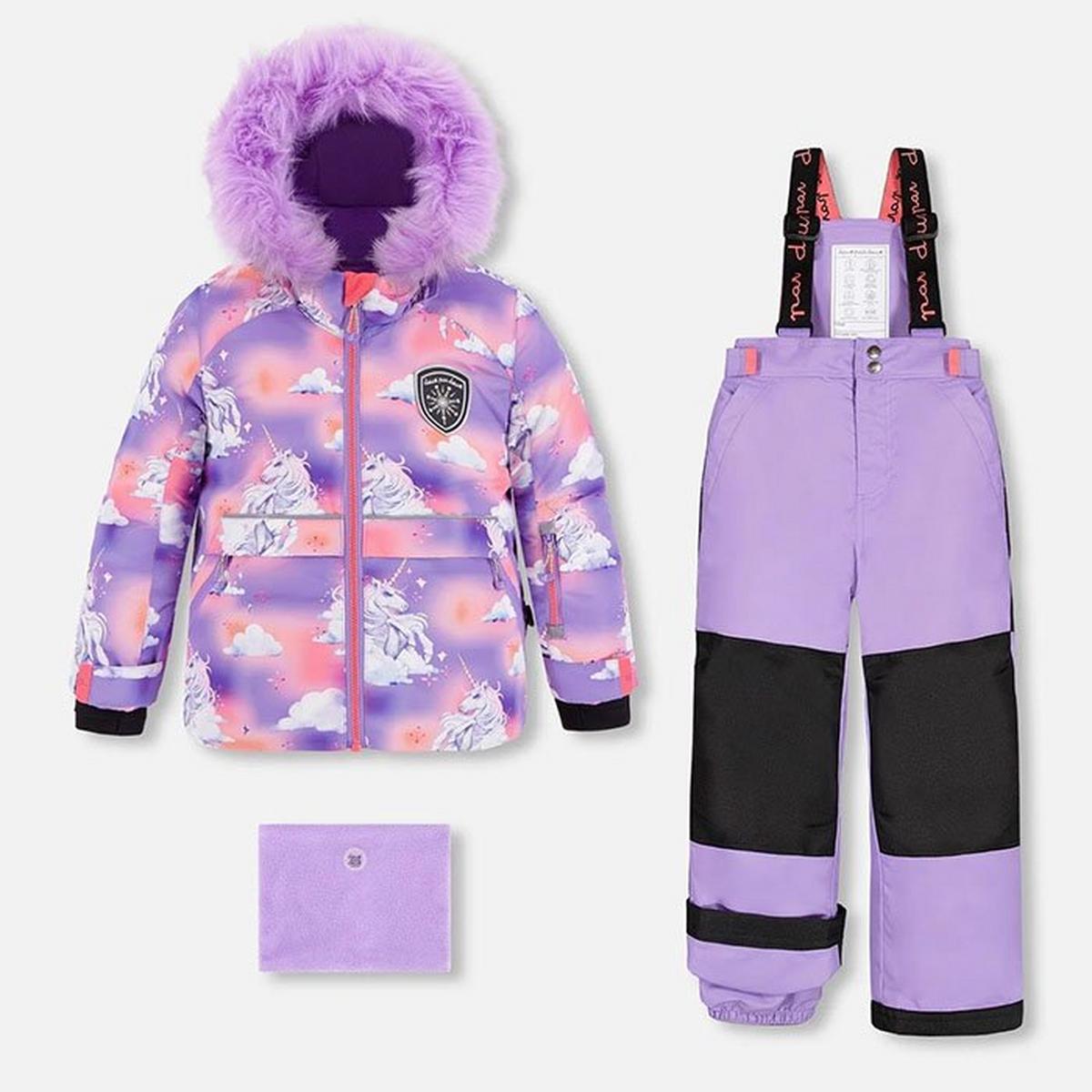Kids' [2-6] Unicorns in The Clouds Two-Piece Snowsuit