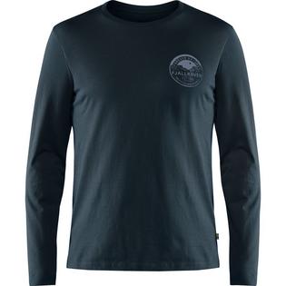 T-shirt à manches longues Forever Nature badge pour hommes