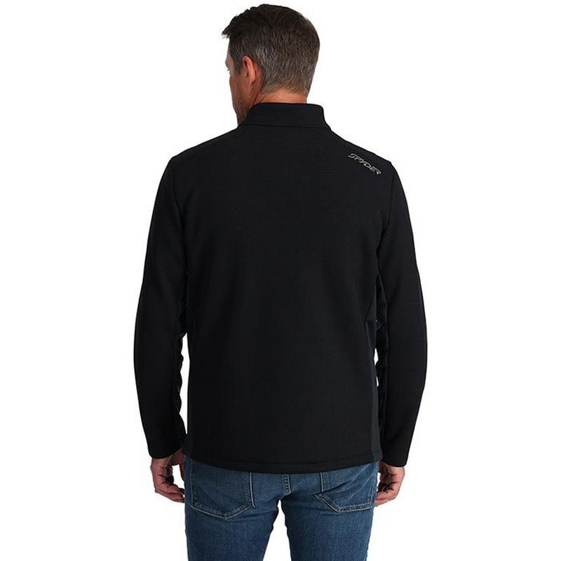 Spyder Haut en molleton &agrave; demi-fermeture &eacute;clair Bandit pour hommes