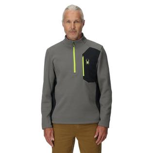 Spyder Haut en molleton &agrave; demi-fermeture &eacute;clair Bandit pour hommes