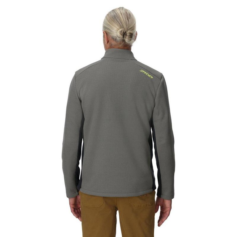 Spyder Haut en molleton &agrave; demi-fermeture &eacute;clair Bandit pour hommes