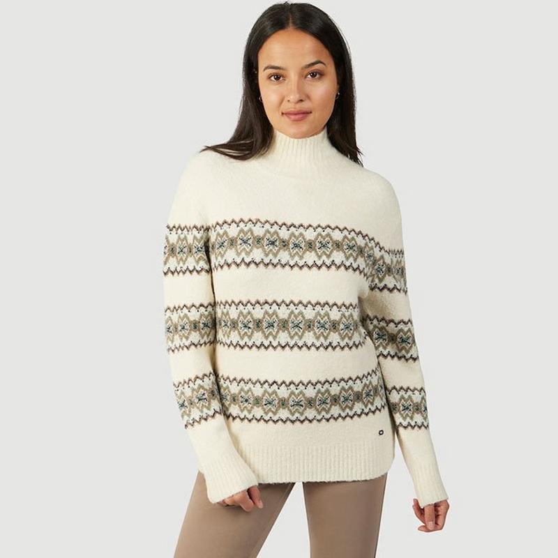 FIG Clothing Chandail &agrave; col haut Atna pour femmes