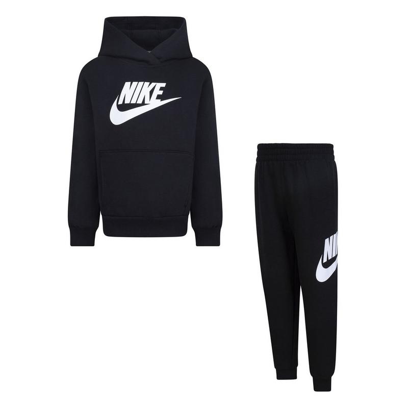 Nike Ensemble deux pi&egrave;ces chandail &agrave; capuchon et pantalon de jogging en molleton pour enfants [4-7]