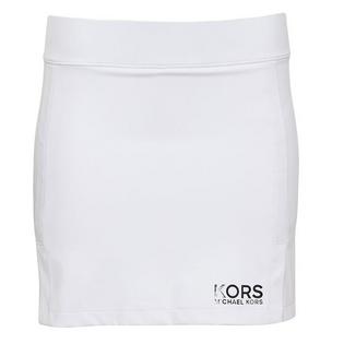 Jupe-short Golf Logo en tricot extensible pour femmes