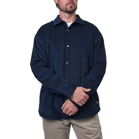 Lined shirt jacket mens clearance