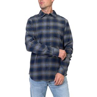 Silver Jeans Men's Long Sleeve Pocket Flannel Shirt