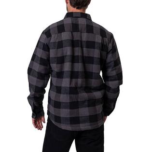 Silver Jeans Men's Plaid Sherpa-Lined Shirt Jacket