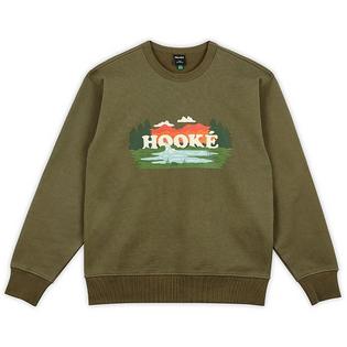 Hook&eacute; Chandail &agrave; col ras-du-cou Nature Sauvage pour hommes