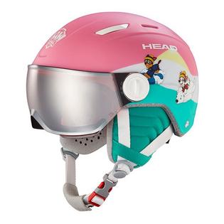 Casque de ski Maja Paw Patrol à visière pour juniors