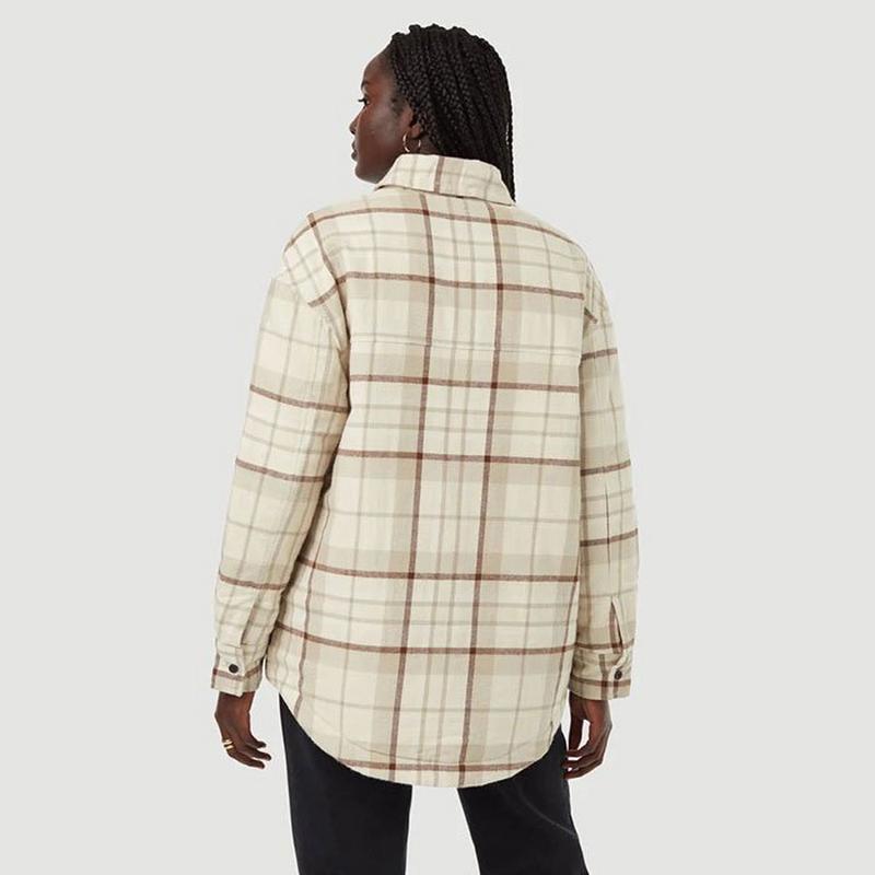 Tentree Veste-chemise isol&eacute;e en flanelle Kapok pour femmes