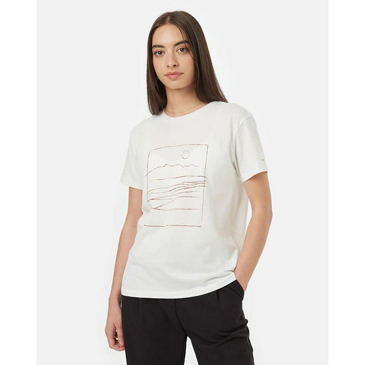 T-shirt Regenerative Line Graphic pour femmes