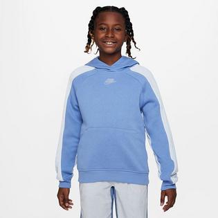 Blue nike hoodie boys best sale