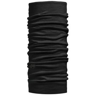 Buff Unisex Solid Black Merino Lightweight Neck Gaiter
