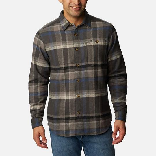 Columbia Men s Pitchstone  Heavyweight Flannel Shirt