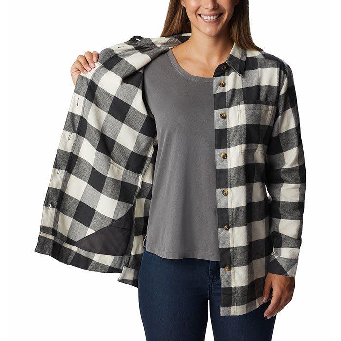 Columbia Women's Holly Hideaway Waffle Cowl Neck Pullover - Xs - Brown