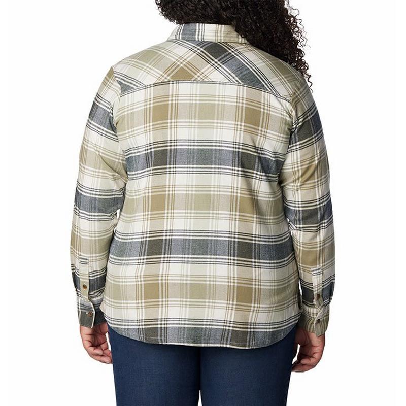 Columbia Chemise &agrave; manches longues Calico Basin pour femmes (grande taille)