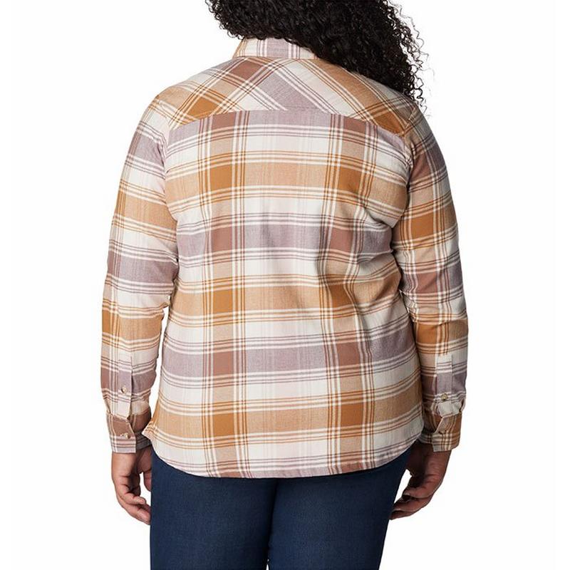 Columbia Chemise &agrave; manches longues Calico Basin pour femmes (grande taille)