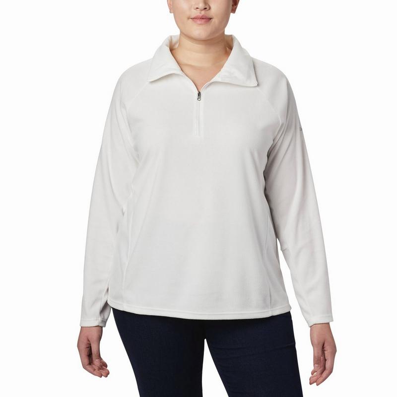Columbia Haut molletonn&eacute; avec demi fermeture &eacute;clair Glacial IV pour femmes (grandes taille)