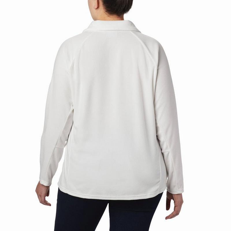 Columbia Haut molletonn&eacute; avec demi fermeture &eacute;clair Glacial IV pour femmes (grandes taille)