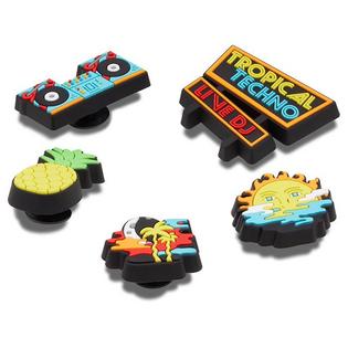Crocs Breloques Tropical Techno DJ (paquet de 5)