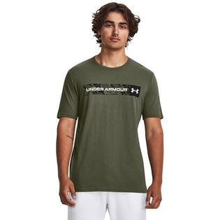 T-shirt Camo Chest Stripe pour hommes