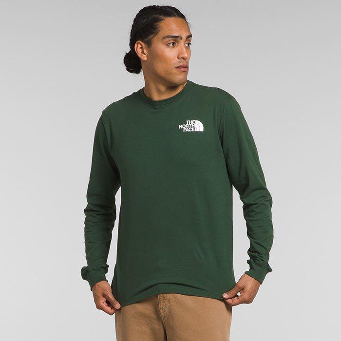 The North Face Box NSE Long-Sleeve Tee - Men’s L Pine Needle - Photo Real - Graphics