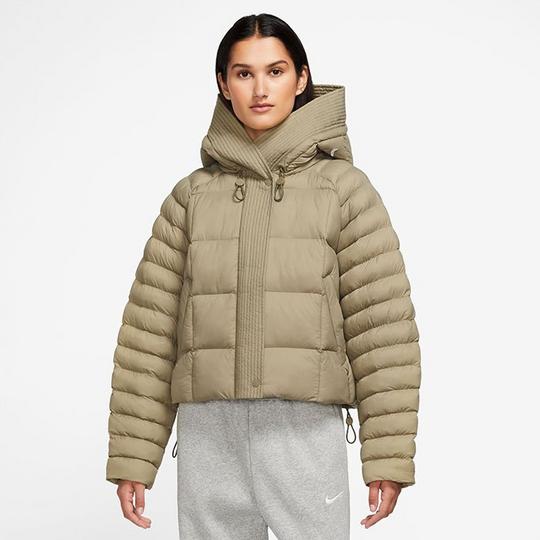 Nike Women s Sportswear Swoosh Puffer Primaloft  Oversized Jacket