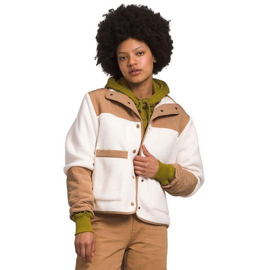 Fuzzy north face women's jacket best sale