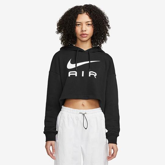 Nike Women s Air Fleece Pullover Hoodie Black Size Small