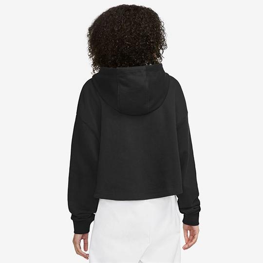 Nike Women s Air Fleece Pullover Hoodie Black Size Medium
