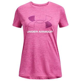 T-shirt UA Tech Big Logo Twist pour filles juniors [7-16]