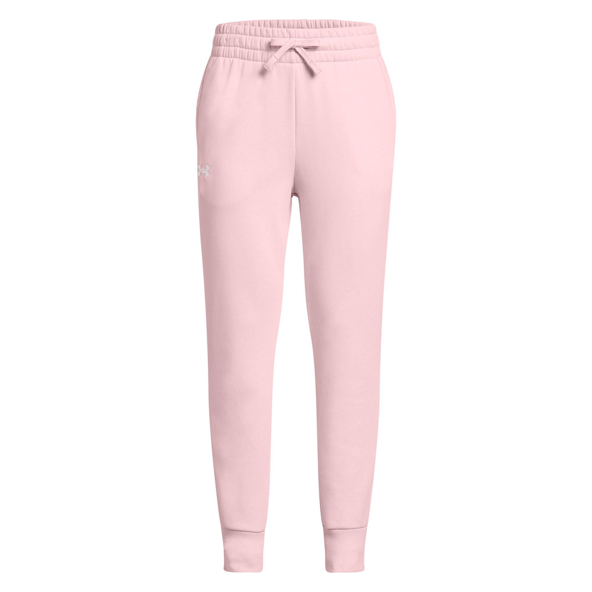 Under Armour | Junior's Girl's Rival Fleece Joggers Pants, Pink, Size Large
