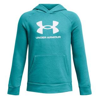 Under Armour Junior Boys' [8-16] Rival Fleece Big Logo Hoodie