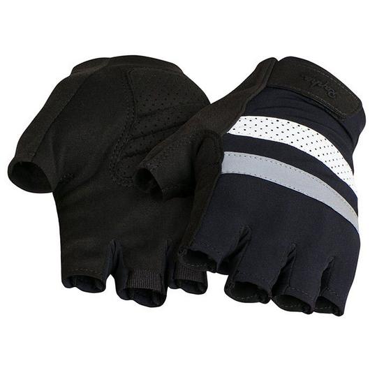 Rapha BREVET REFLECTIVE GLOVES Sサイズ Rapha Brevet Reflective BLK Gloves Grey Black Latest New