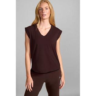 Women's Dynamic V-Neck Cap Sleeve T-Shirt