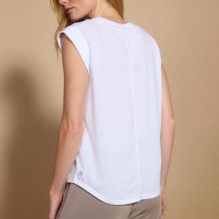 MPG T-shirt Dynamic &agrave; mancherons et col en V pour femmes