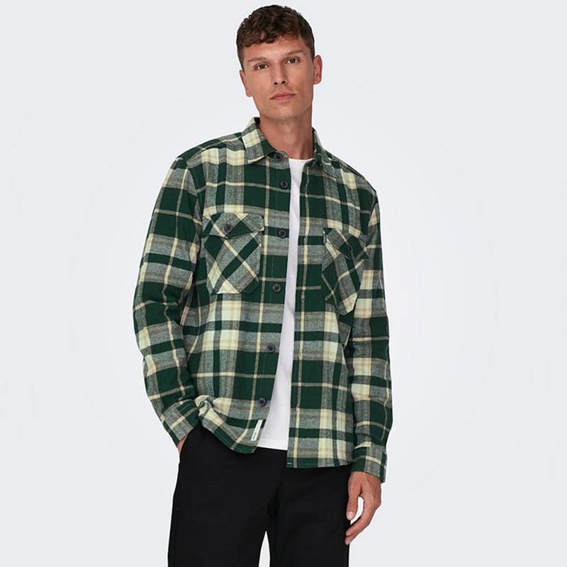 Only & Sons Chemise &agrave; coupe ample Milo pour hommes