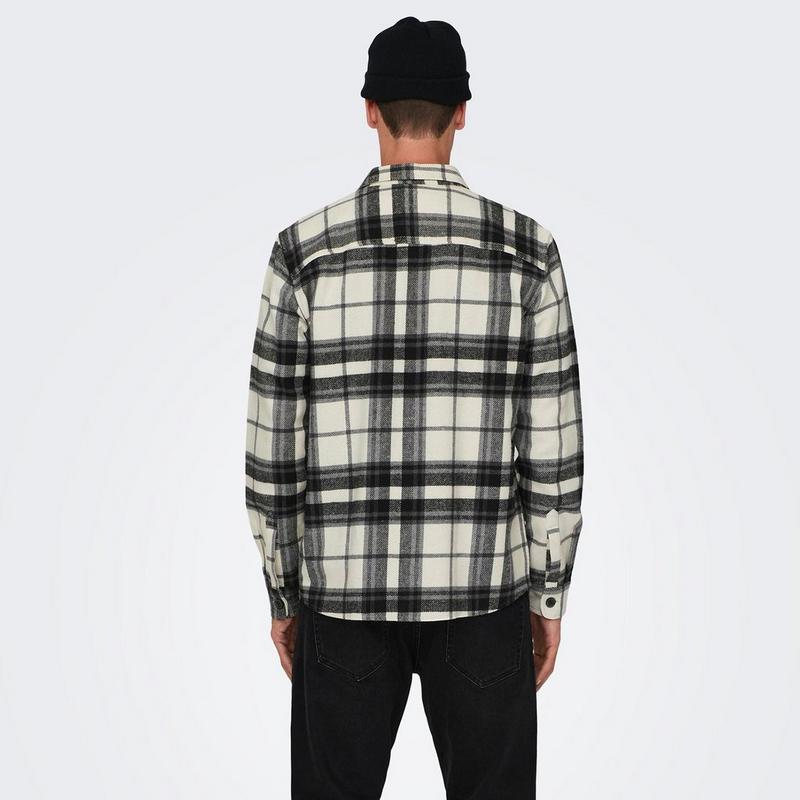 Only & Sons Chemise &agrave; coupe ample Milo pour hommes
