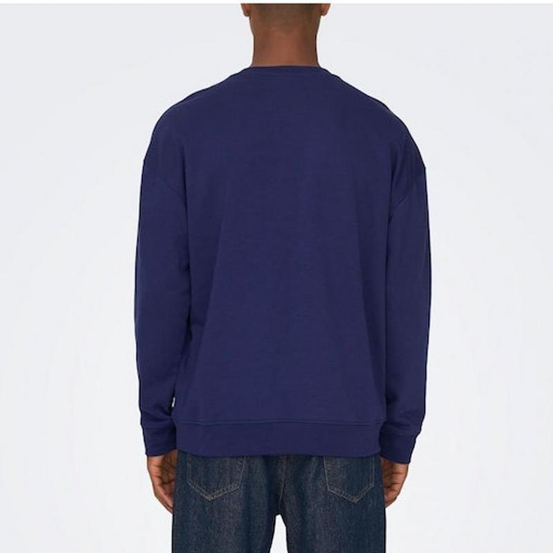 Only & Sons Chandail &agrave; col ras du cou Peanuts The Good Grief pour hommes