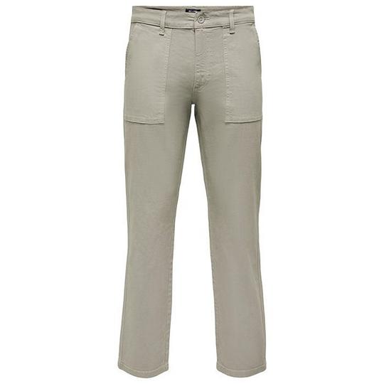 Only & Sons Pantalon Edge en toile   coupe ample pour femmes