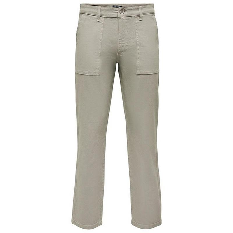 Only & Sons Pantalon Edge en toile &agrave; coupe ample pour femmes