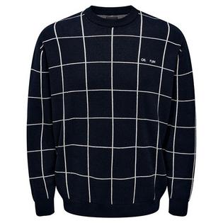 Men's Knight Check Crew Sweater