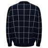 Men s Knight Check Crew Sweater