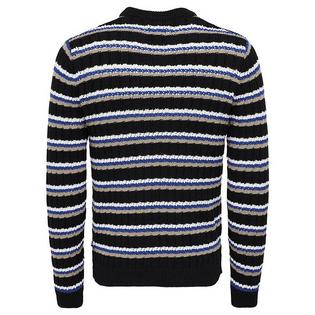 Only & Sons Chandail &agrave; rayures en crochet pour hommes
