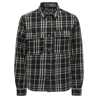 Only & Sons Men's Checked Flannel Shirt