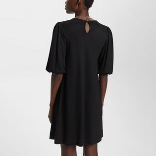 Esprit Robe courte &agrave; manches bouffantes pour femmes